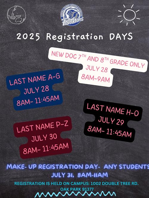 2025 Registration